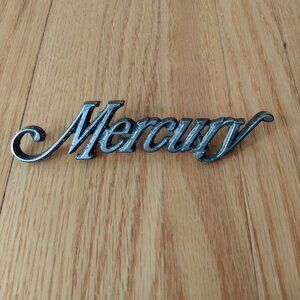 Vintage Ford Mercury Car Emblem